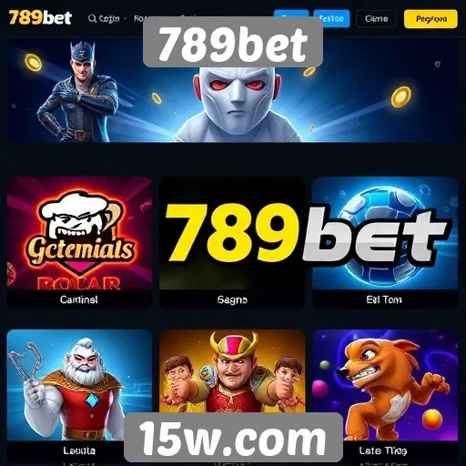 Variedade de jogos disponíveis na plataforma 789bet